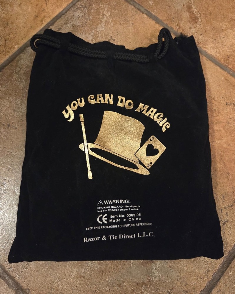 Vintage Bag of Magic Mentalism Tricks