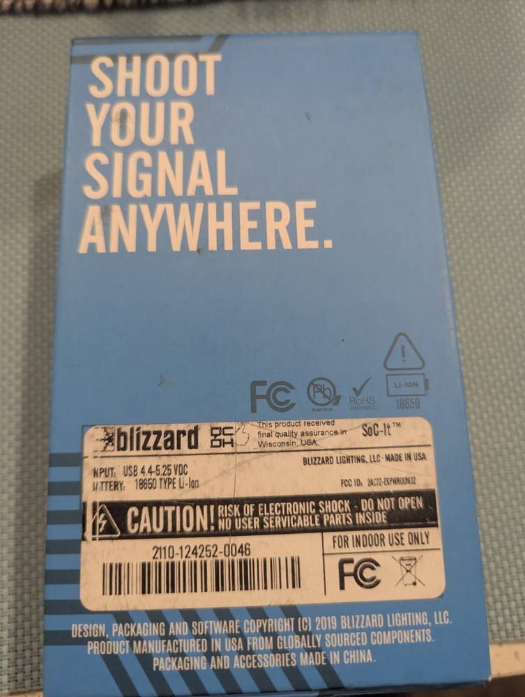 Blizzard Soc-it Wireless DMX Dongle