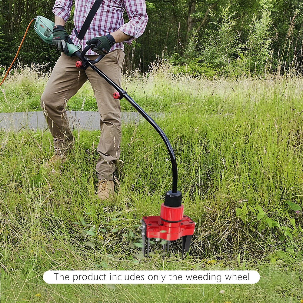 Grass Remover Tool Weeder Accessories Weeding Wheel Weeder Accessory Attachment