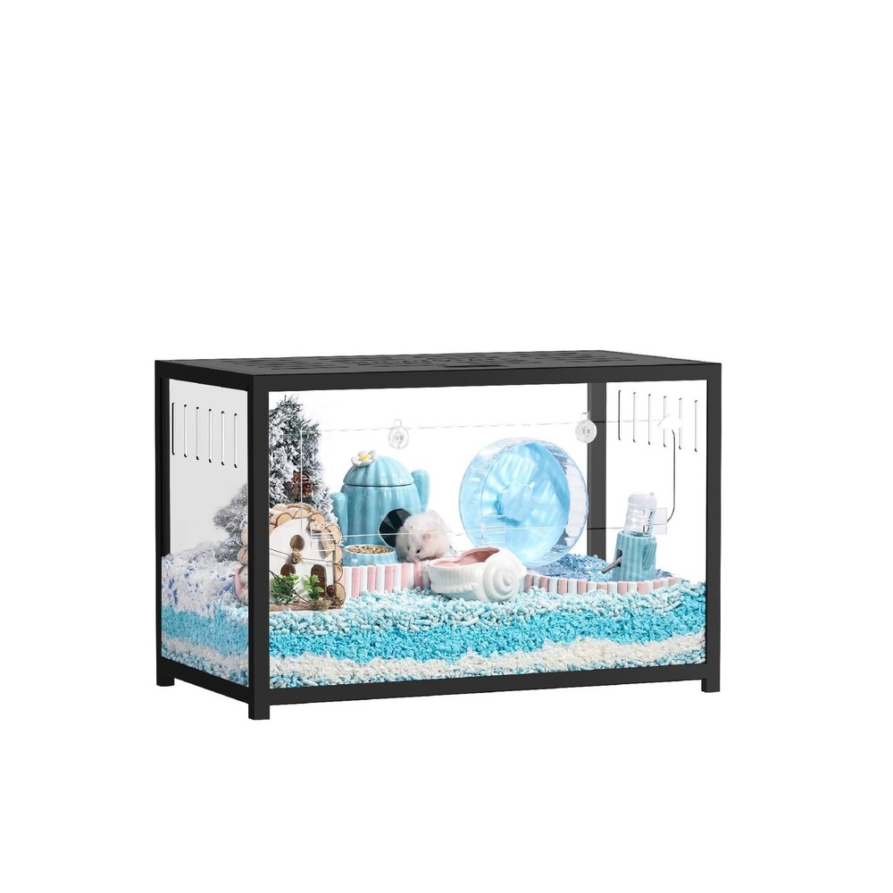 BUCATSTATE Hamster Cage Metal 2.0 - Small Animal Habitats Large Stackable wit...