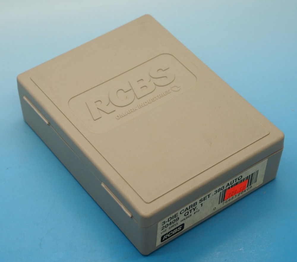 HERTERS .30-06 CALIBER 2 PIECE RELOADING DIE SET SIZER, SEATER & STORAGE BOX