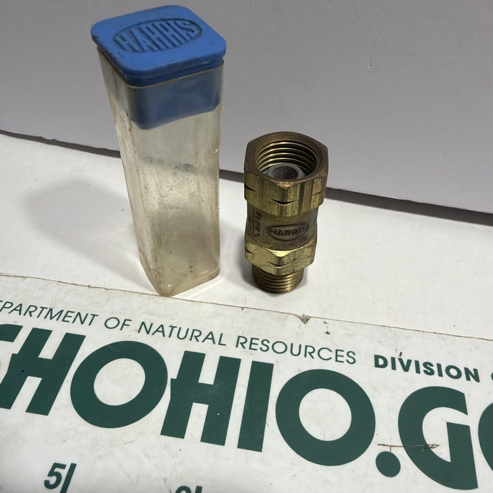 HARRIS FLASH GUARD CHECK VALVE 88-4 CVL TORCH REGULATOR