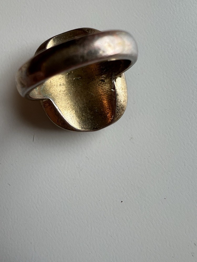 Talisman Djinn Mystical Black Agate Ring