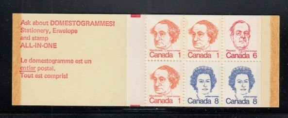 CANADA Stanraer Flying Boat (586a) MNH booklet