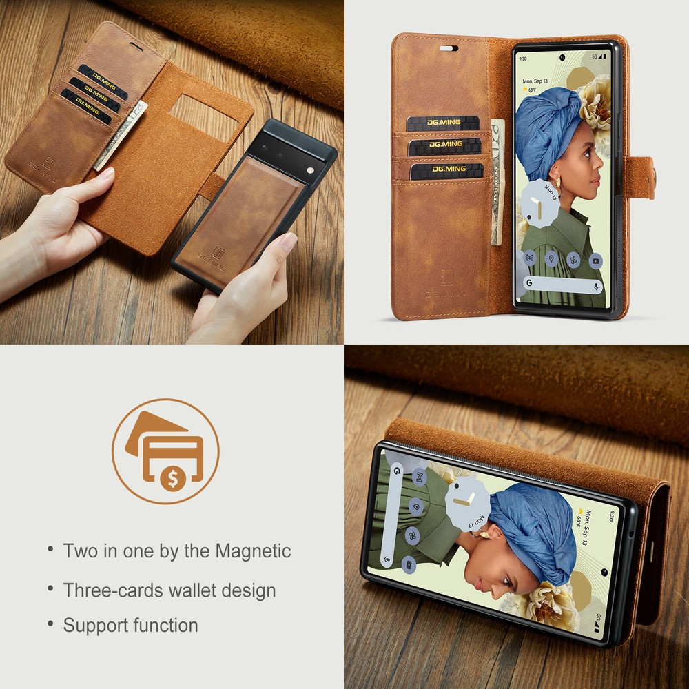 For Google Pixel 7A 8 Pro Flexible Magnetic Detachable Case Screen Protector