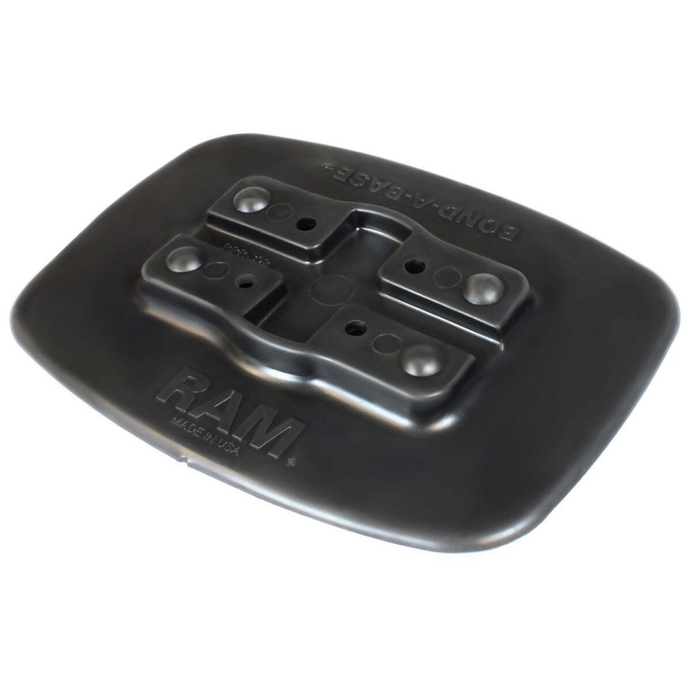 RAP-398-BLKU RAM Bond-A-Base Black Adhesive Base...
