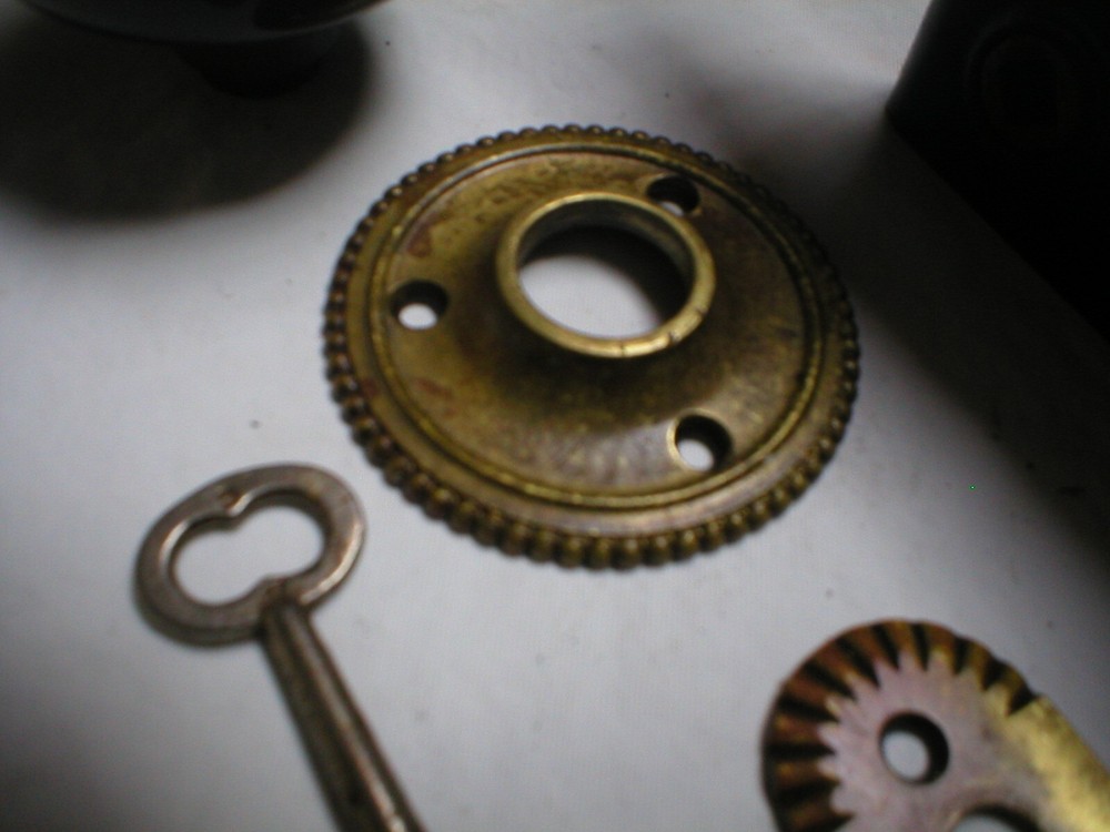 Antique Victorian Era Door Hardware