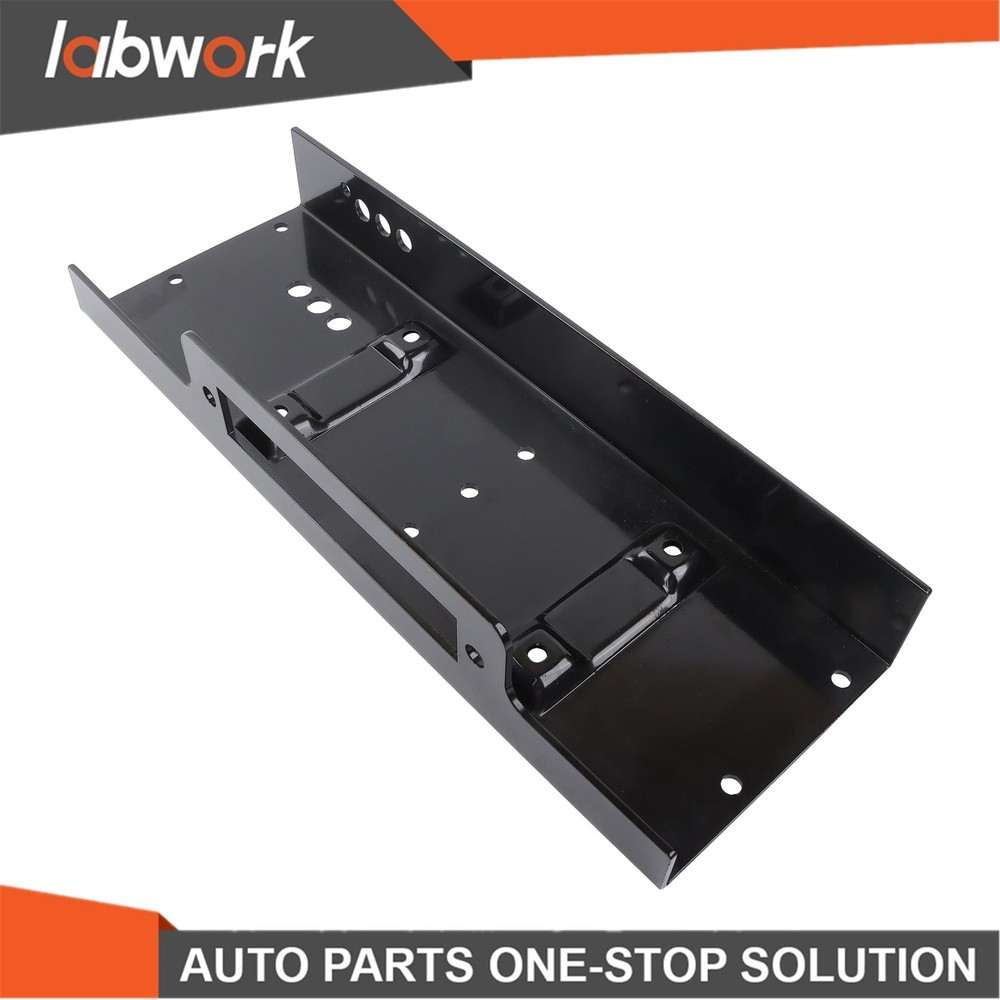 Labwork Universal Winch Mounting Plate 10" x 4.5" Raised Bolt Pattern 15,000lbs
