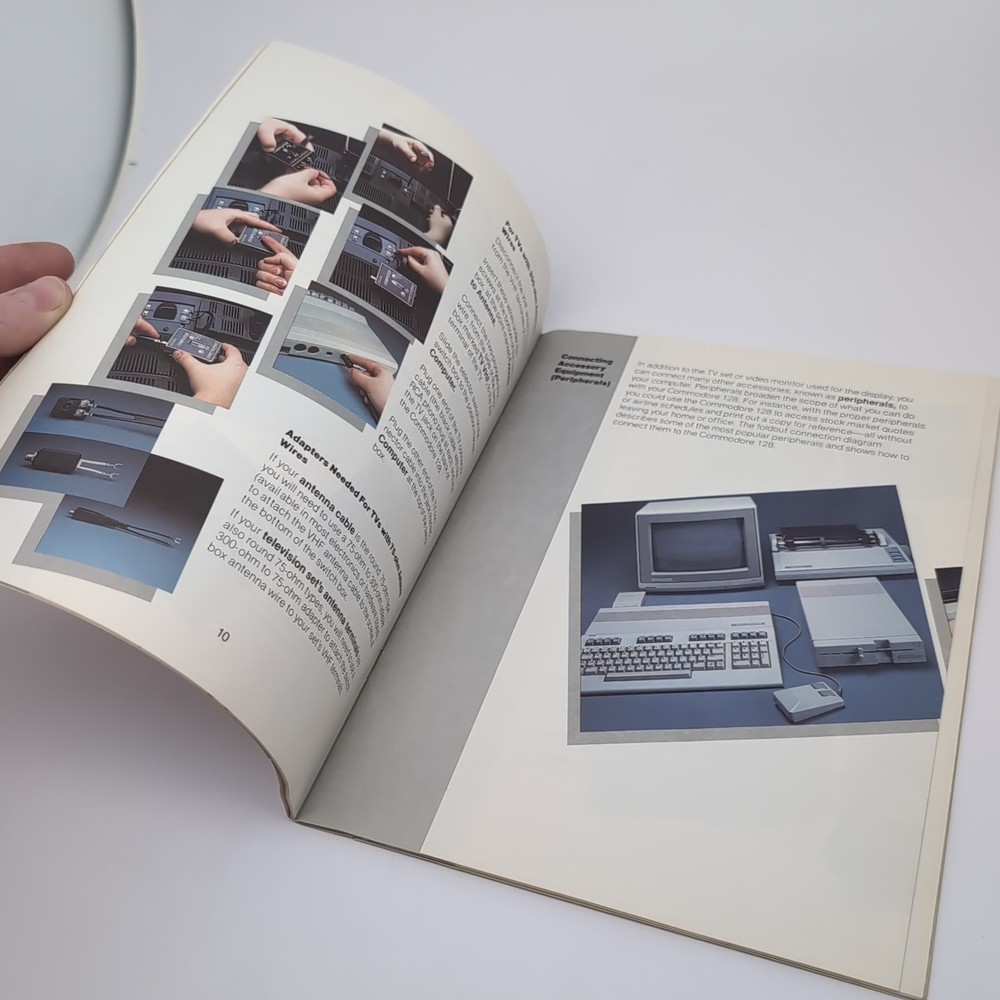 Vintage System Guide *Commodore 128 Introductory Guide* Booklet 1985 VG
