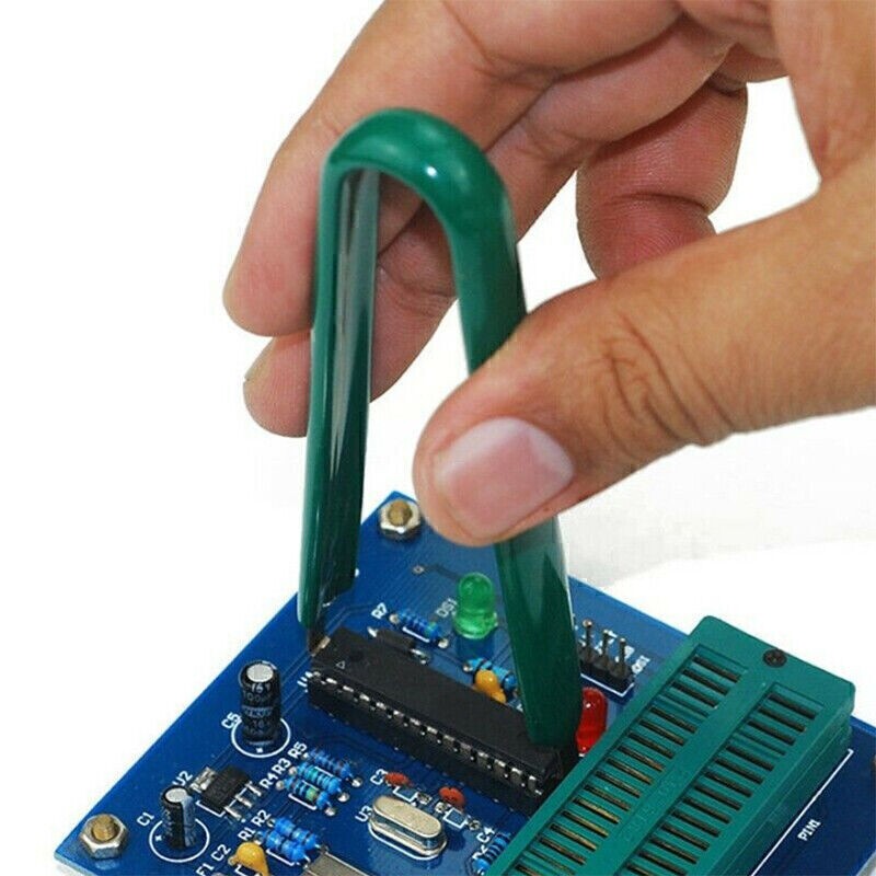 IC Chip Extractor Circuit ROM PCB Remover Puller Clip Plier Tool PLCC U-Type