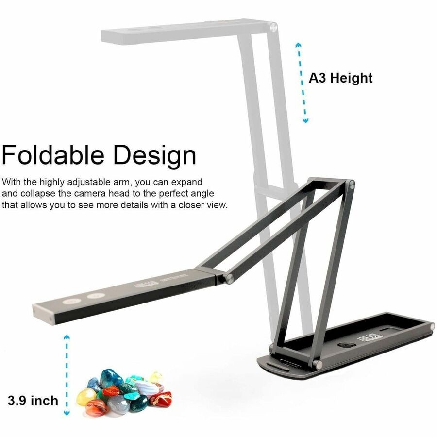 Adesso 4K 11-Megapixel Dual Mode Document Camera and Webcam