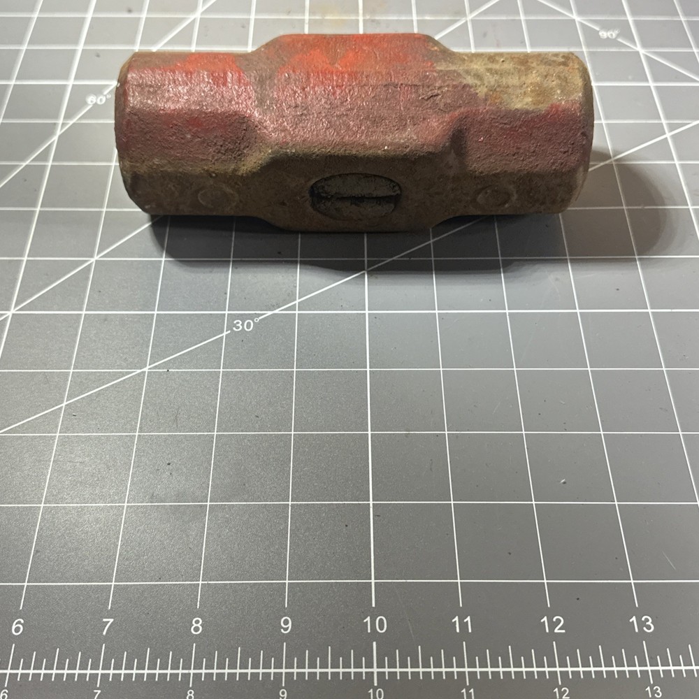 Vintage 8 Lb. Sledge Hammer Double Faced Head