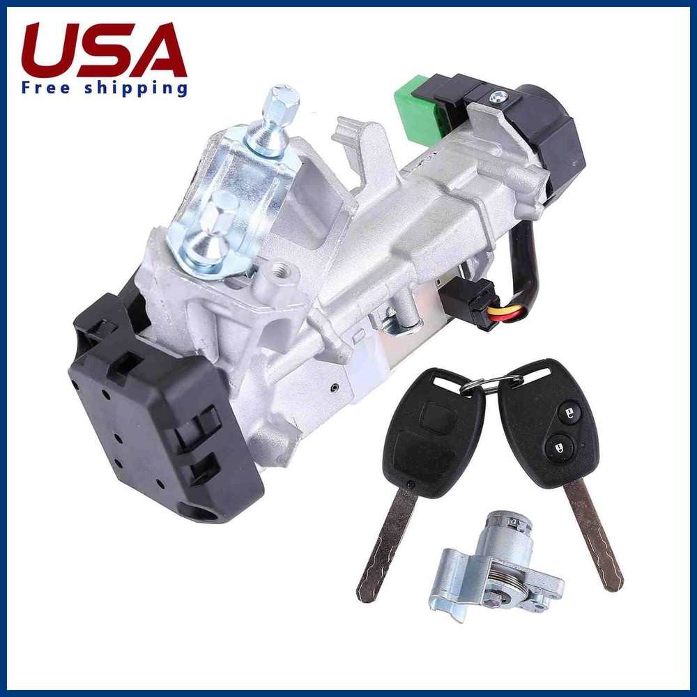 Ignition Switch Cylinder Lock For Honda Pilot 2009 2010 2011 2012 2013 2014-2015