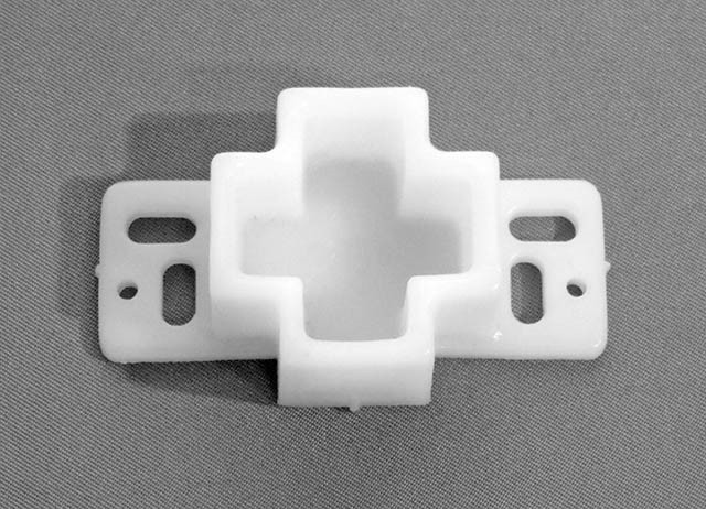 Brixwell 45-16 Drawer Bracket For Cabinet Track White