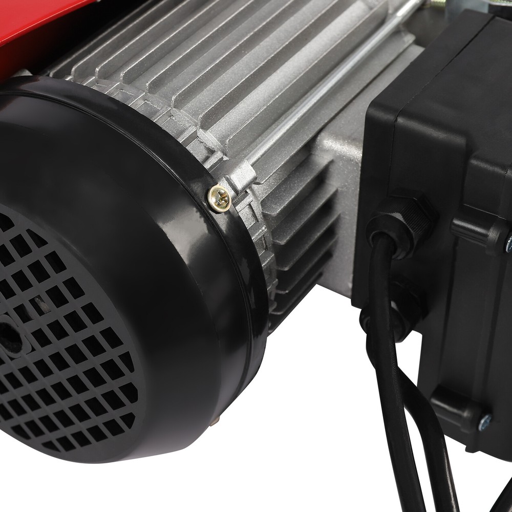 2200LBS Electric Hoist Winch Engine Crane with Wireless 110V