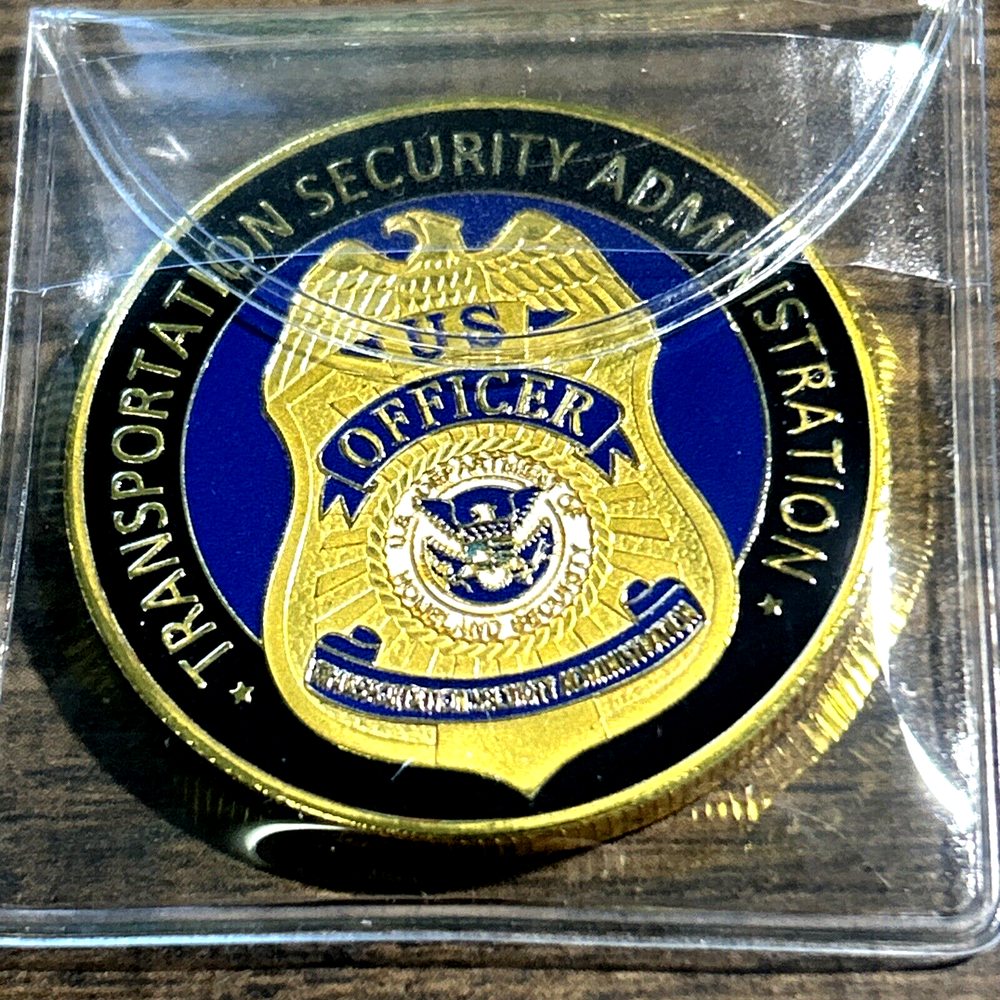 Challenge Coin-TSA Transportation Security Administration United States
