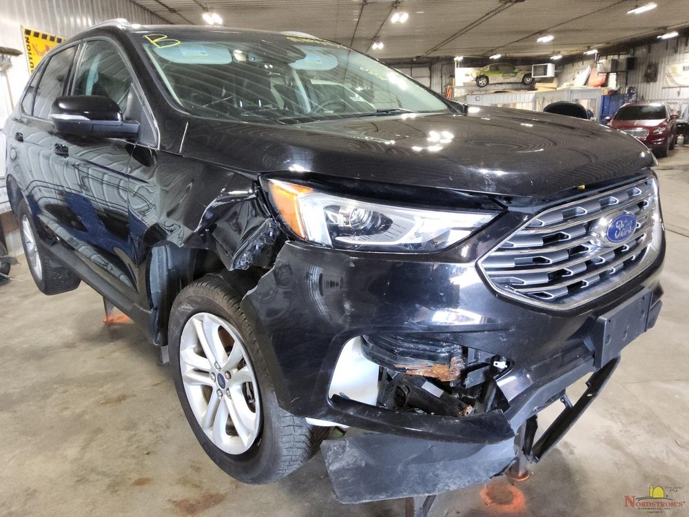 2019 Ford Edge Driver Front Headrest Only Black Vinyl
