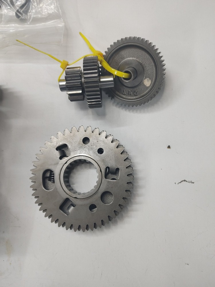 2000 Honda Shadow VT750CD2 Transmission Shift Drum / Forks Starter Gears