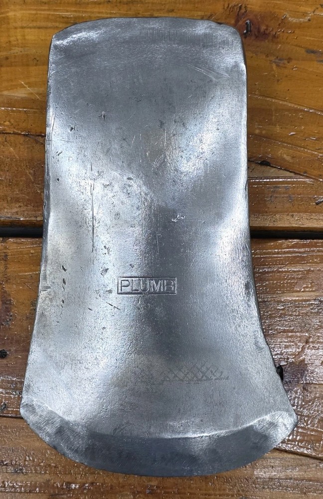 Plumb Michigan Pattern Axe Head Vintage 2lb 13oz