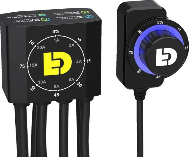 Denali Electronics DialDim Lighting Controller Black