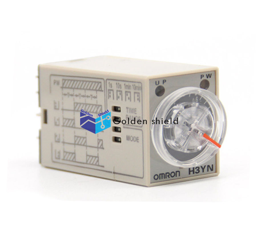 H3YN-2 Time Relay 24VDC 1S 10S 1M 10M New #