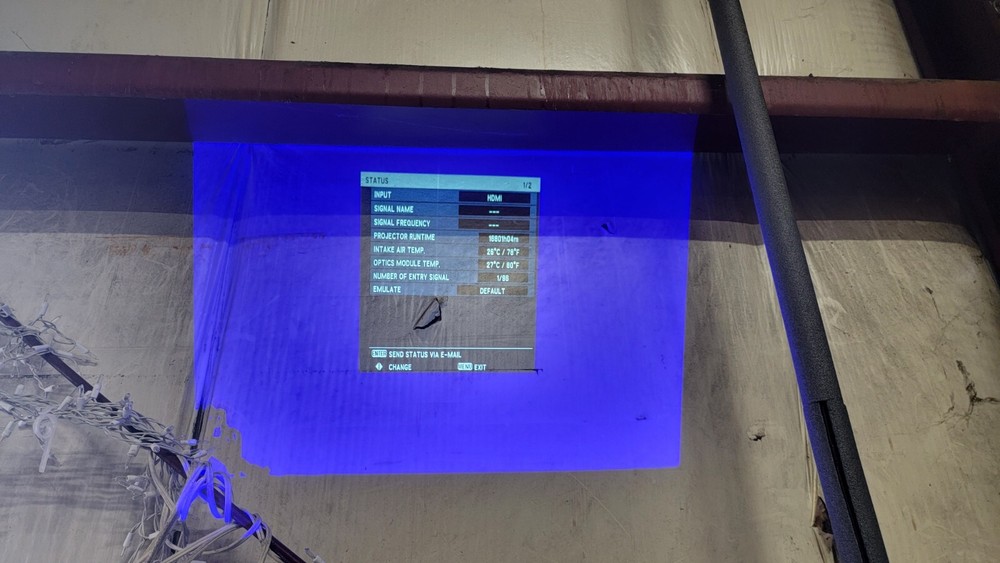 Panasonic PT-RW330U DLP Projector 16801 Hours