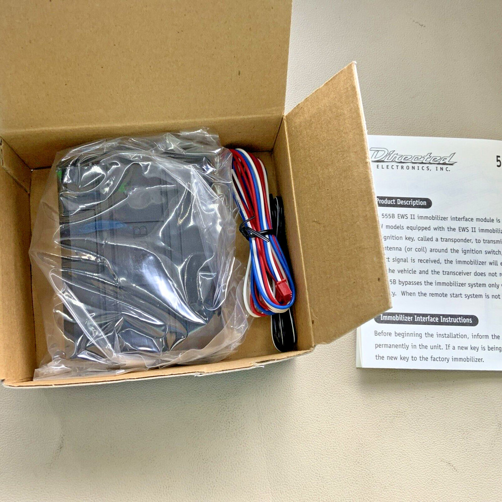 Remote start bypass module 555B DEI