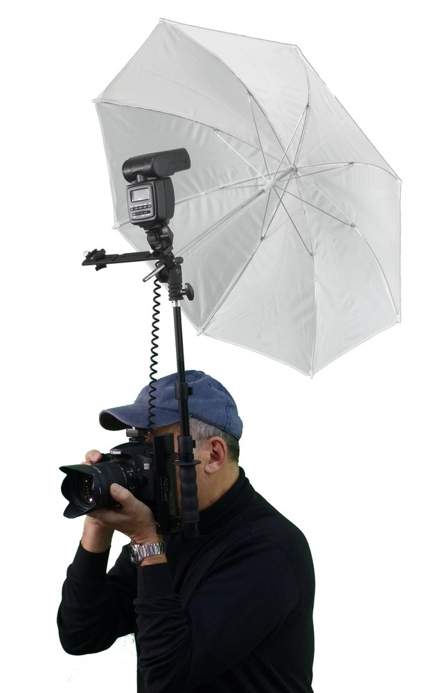 ALZO Flip Flash® Camera Flash Bracket with adjustable flash height