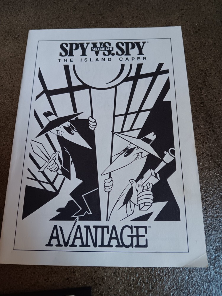 Commodore 64 Spy Vs Spy Volume 1 & 2 Computer Game Software Tested/Works