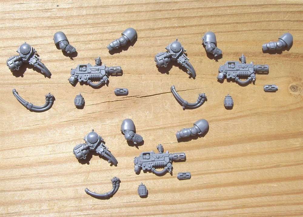 40K Space Marines Primaris Eradicators Melta Rifle Bits 3 Bitz