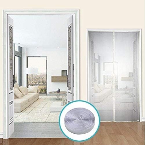 Multi-Surface Adhesive Hook Tape - 39FT x 0.75 Inch for Windows & Doors, White