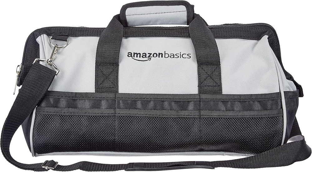 Durable Wear-Resistant Tool Storage Bag with Adjustable Shoulder Strap, Portable