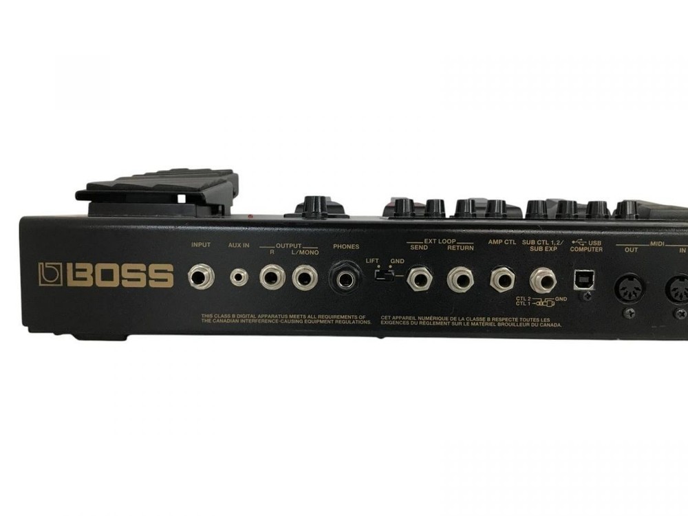 “Cracked display”BOSS GT-100 Multi-Effects Guitar Processor Test Completed