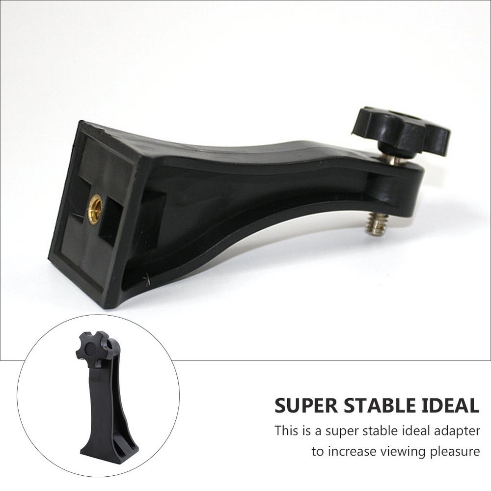 Binocular Tripod Adapter 1/4 Inch Plastic Fixed Bracket for Adventures