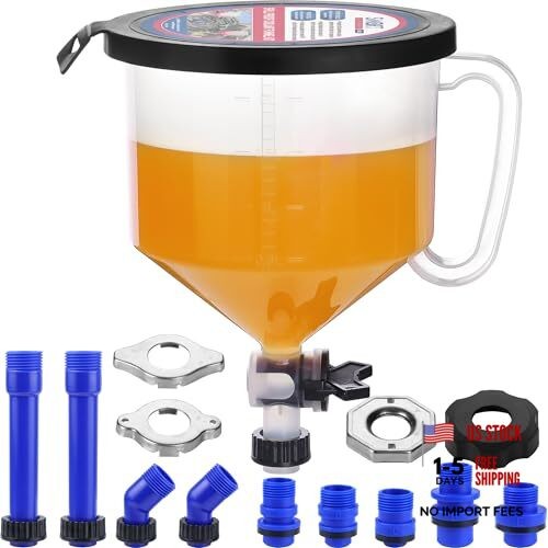 Universal Radiator Burping Funnel - Coolant Bleeder Kit