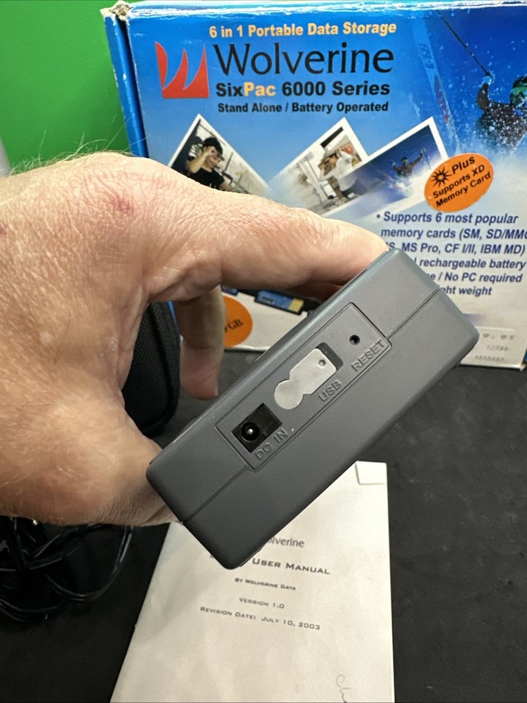 Wolverine Flash Card Reader Duplicator Model 6040 – Standalone Copy Device Works