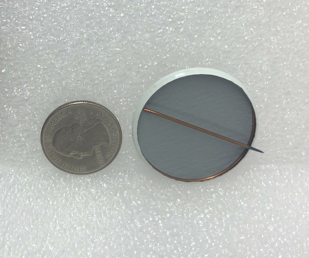 Dig in Button Pin