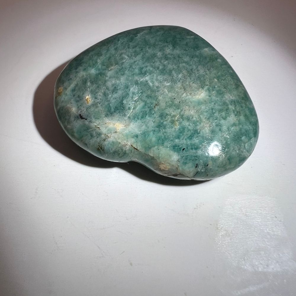 Amazonite Heart Carving (4)