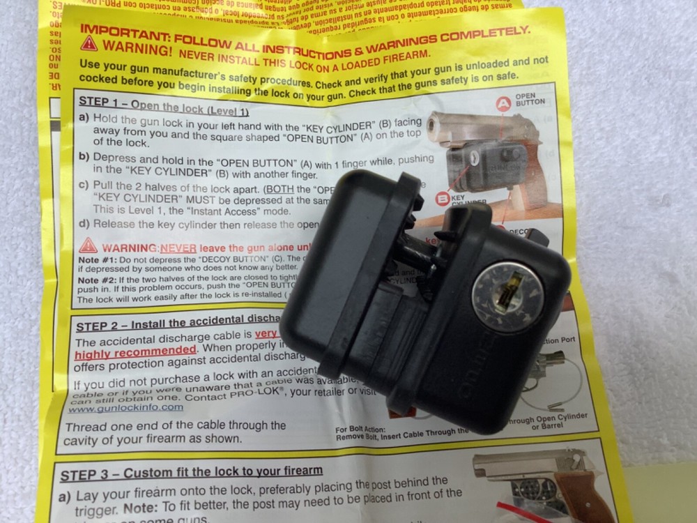 Gunlok Firearm Trigger Lock