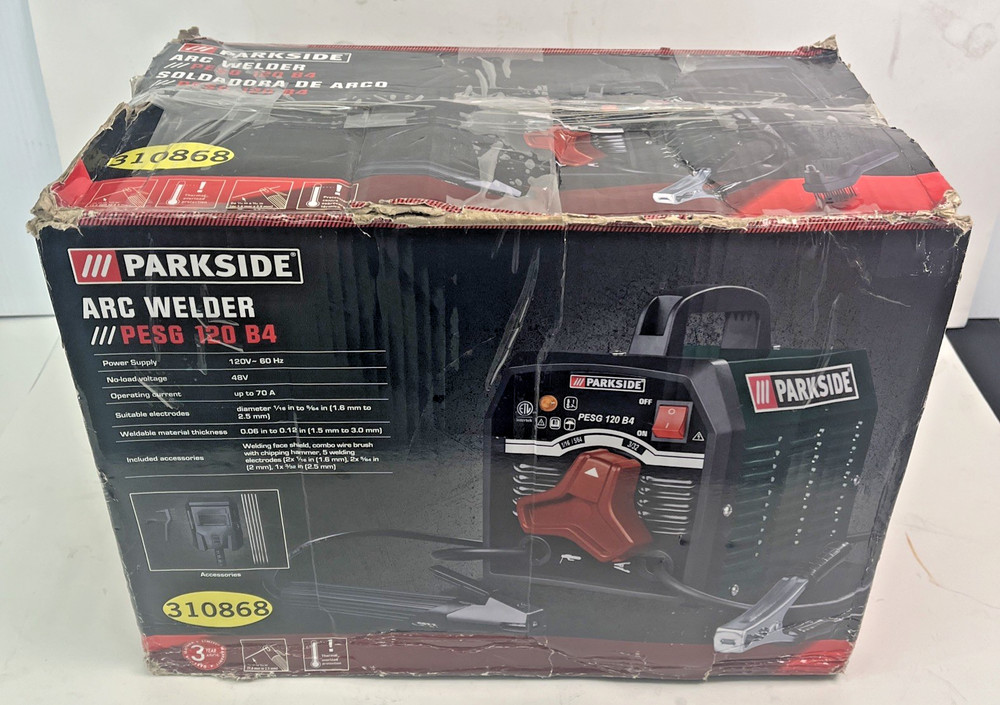 parkside arc welder PESG 120 B4