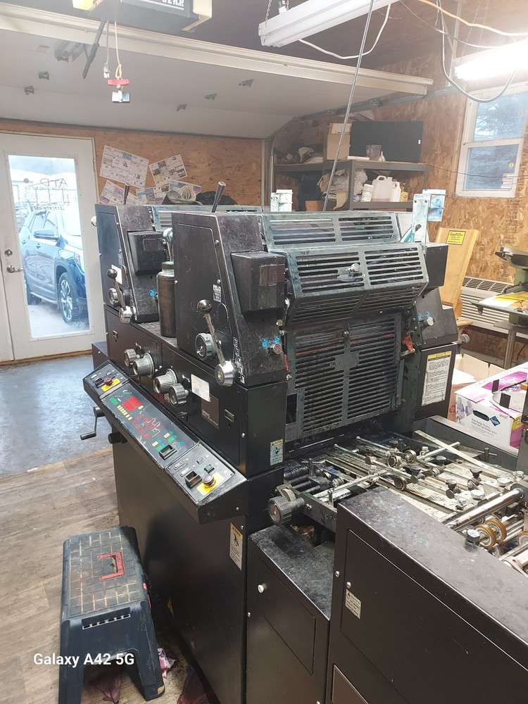 Ryobi 3985 Offset printing press