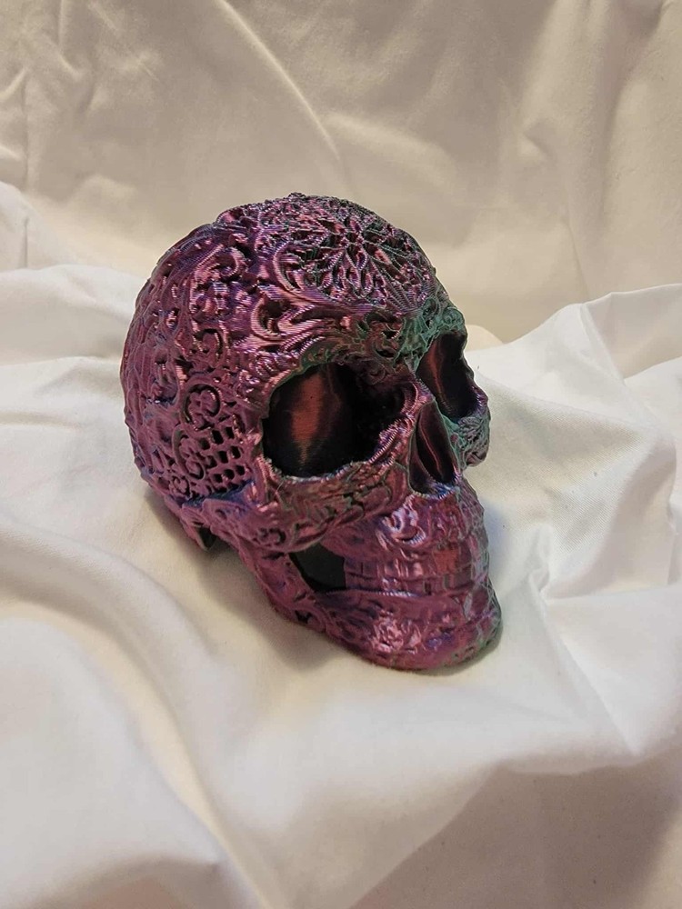 Rainbow Skull