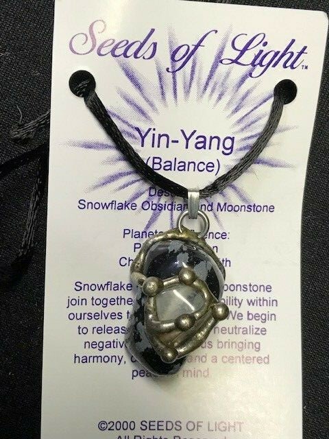 METAPHYSICAL and BEAUTIFUL " YIN YANG " PENDANT