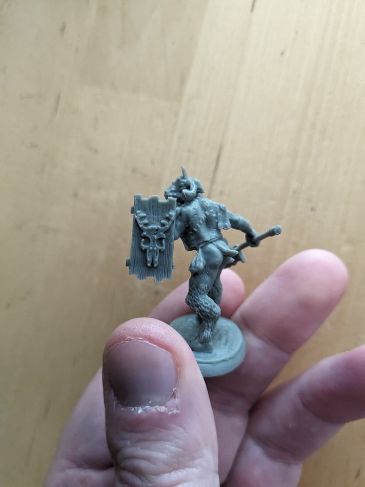 Reaper Bones Beastman Striker