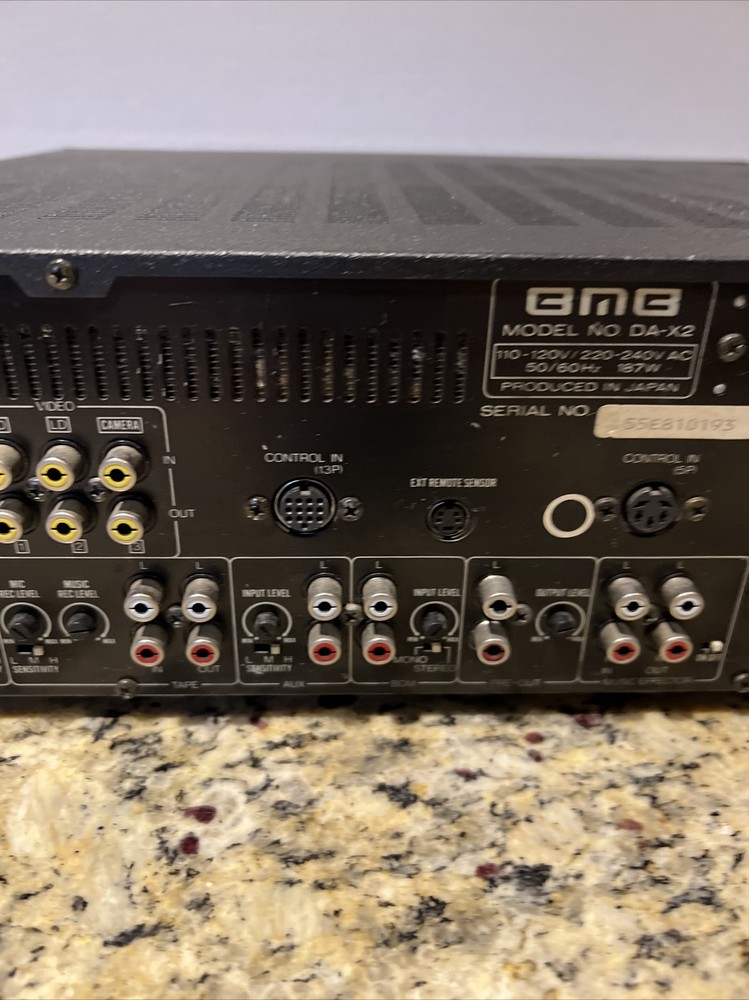 BMB Karaoke Digital Echo AV Amplifier DA-X2