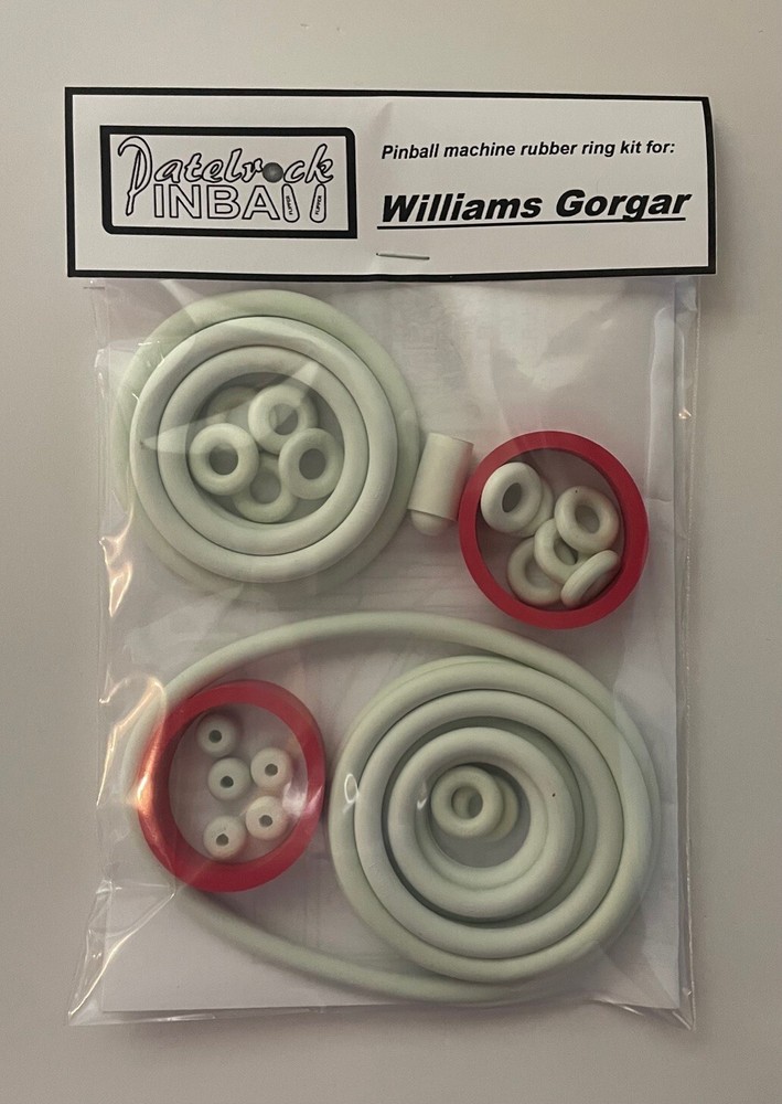 1979 Williams Gorgar Pinball Machine Rubber Ring Kit