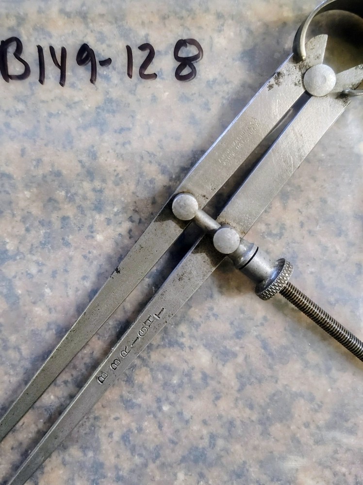 🗽 VINTAGE ALTHOL MACHINE 8" ID CALIPER MACHINIST/ TOOLMAKER