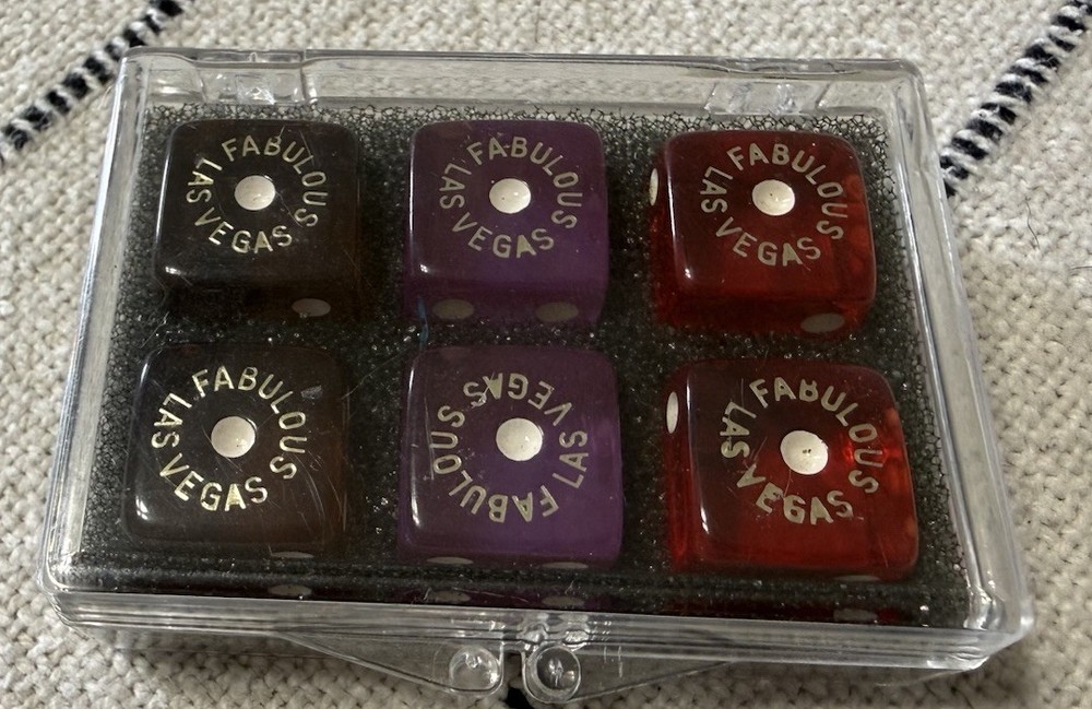 Fabulous Las Vegas Dice - Three Pair