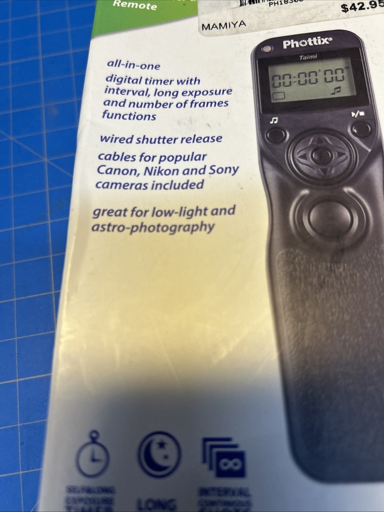 Phottix Taimi Digital Timer and Remote #F1103