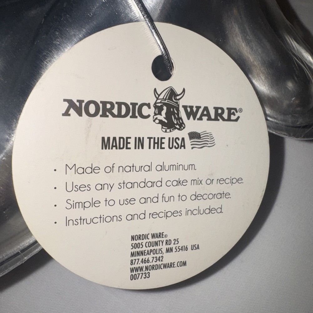 Nordic Ware 3D Easter Lamb Cake Pan New In Plastic! Spring